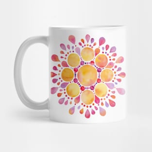 Mandala Love - Peachy Plum Mug